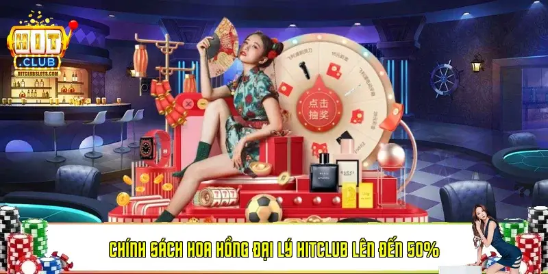 Chính sách hoa hồng đại lý Hitclub lên đến 50%